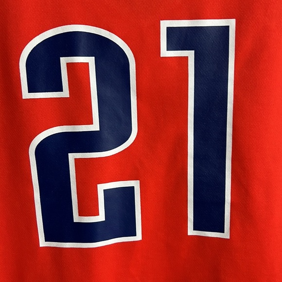 Adidas Autographed OKC Thunder André Roberson #21 Orange Jersey Size Medium - Picture 4 of 13